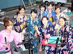 富士吉田市制祭ミニライブ