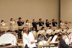 南都留支部吹奏楽祭出演〜快晴!