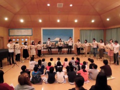 富士豊茂小学校「芸術の夕べ」出演