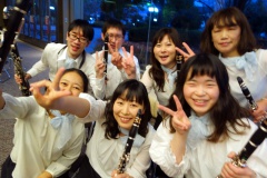 山梨県アンサンブルコンテスト Clarinet7重奏は銀賞を受賞しました