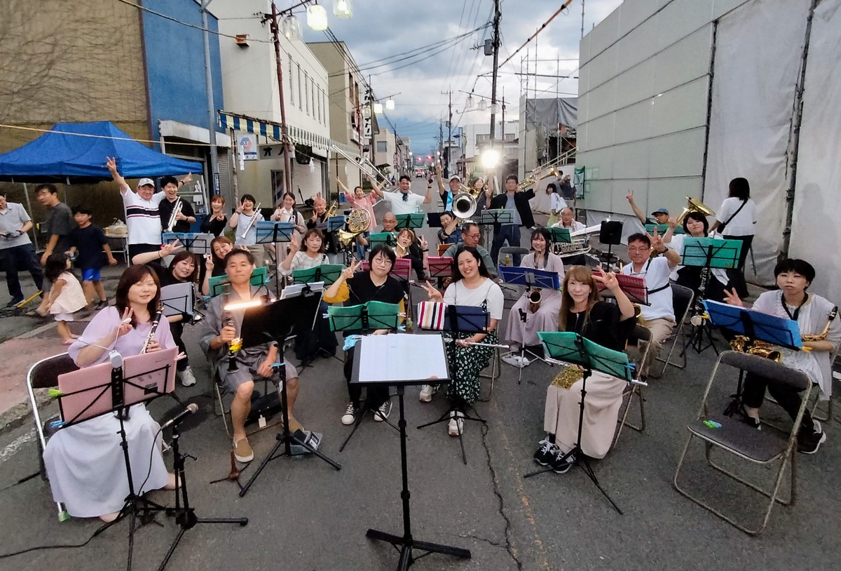 富士吉田市制祭市民夏まつり まちかどコンサート