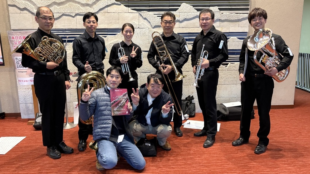 今年のアンサンブルコンテストは金管6重奏