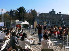 県民の日、富士吉田会場にて